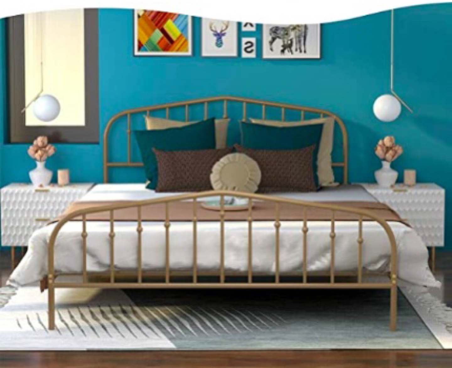 Queen Bed Frame brand new unopened box! - photo 3