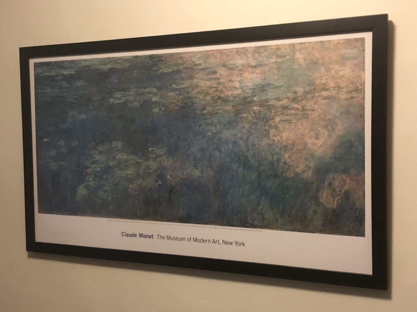 Framed Monet MoMa Print - photo 2