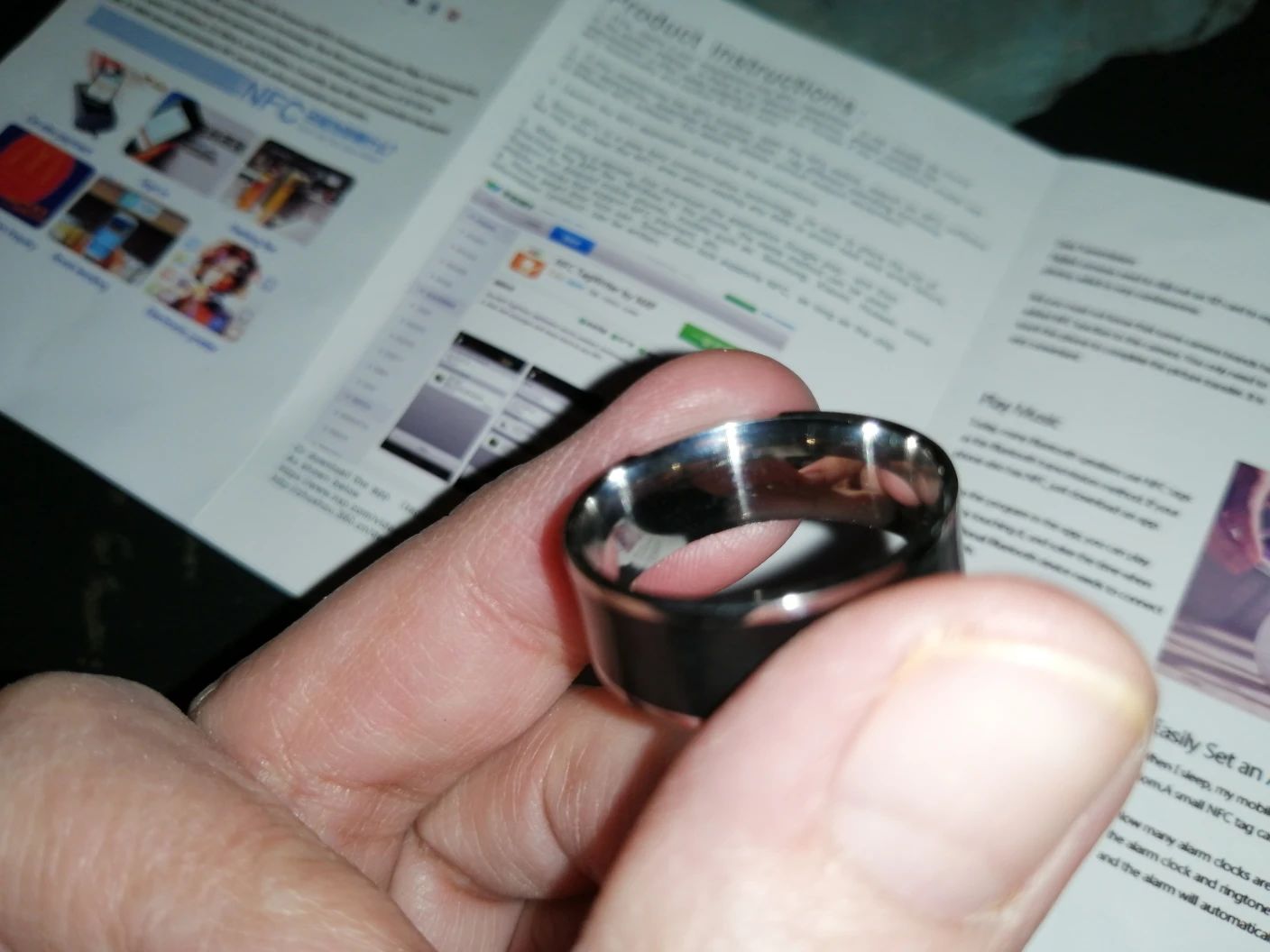 Brand New Smart Ring NFC - photo 2