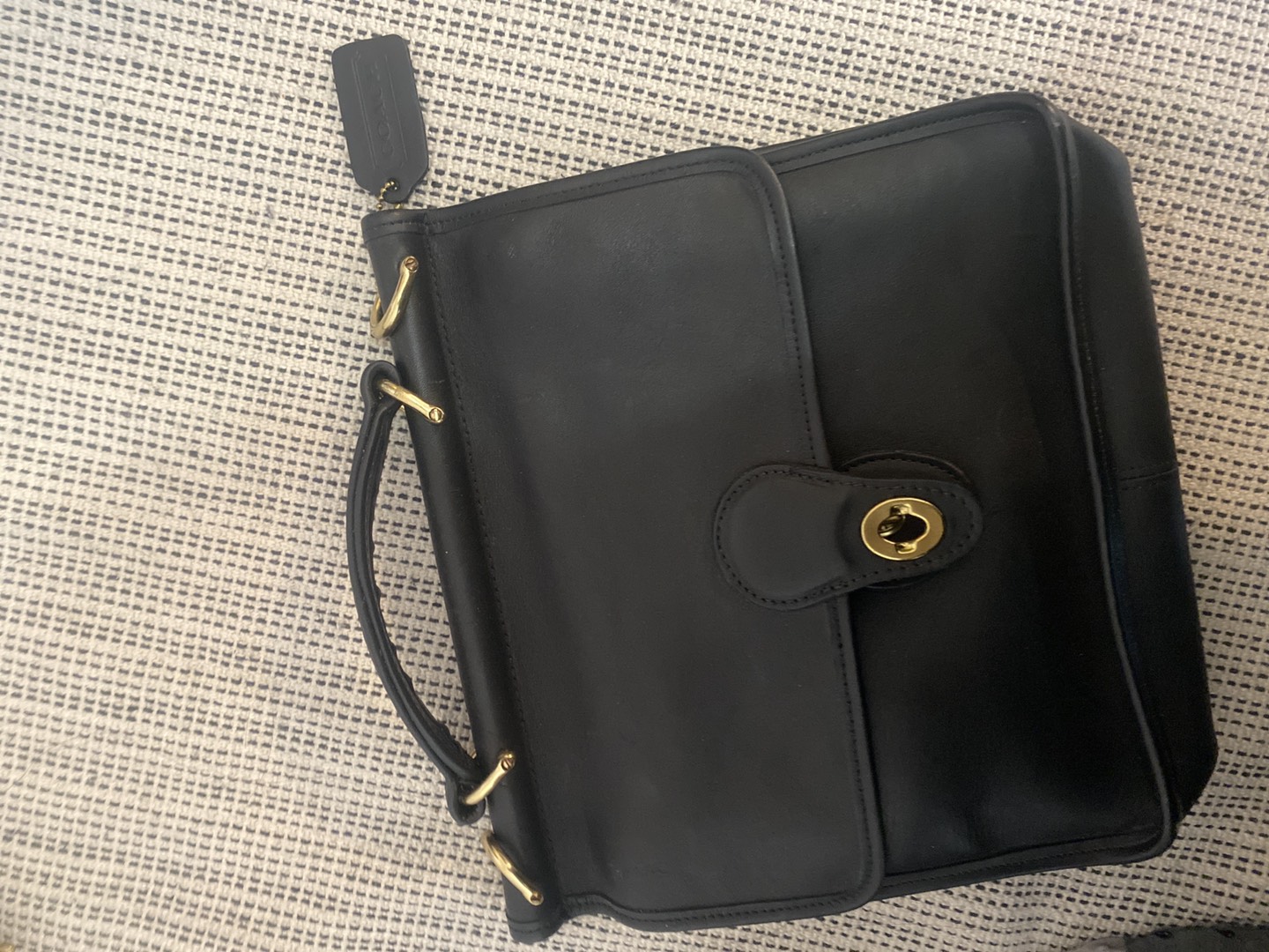 Vintage Coach bag and strap - photo 2