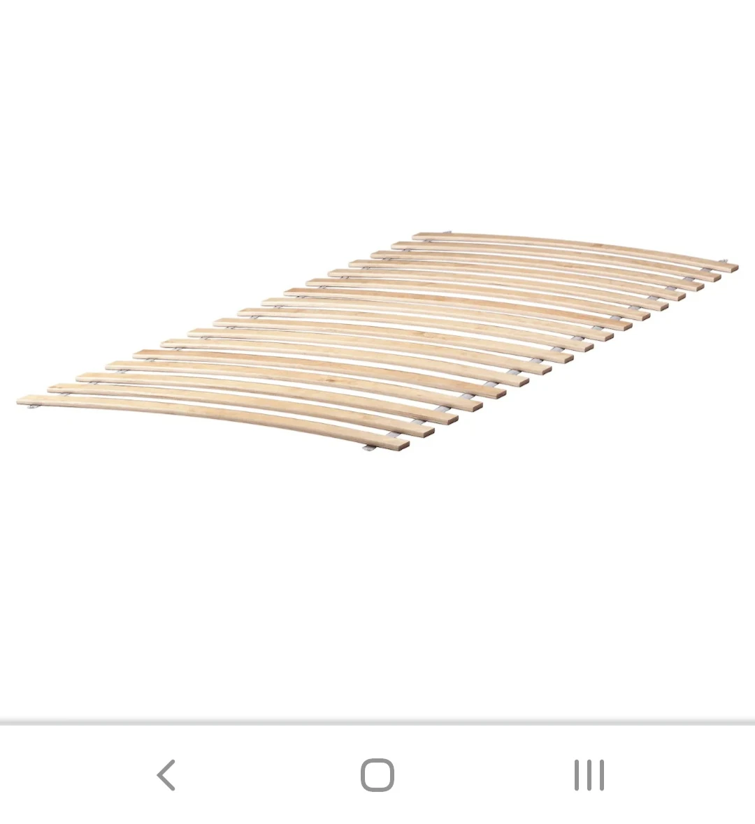 Ikea twin bed with slates - photo 2