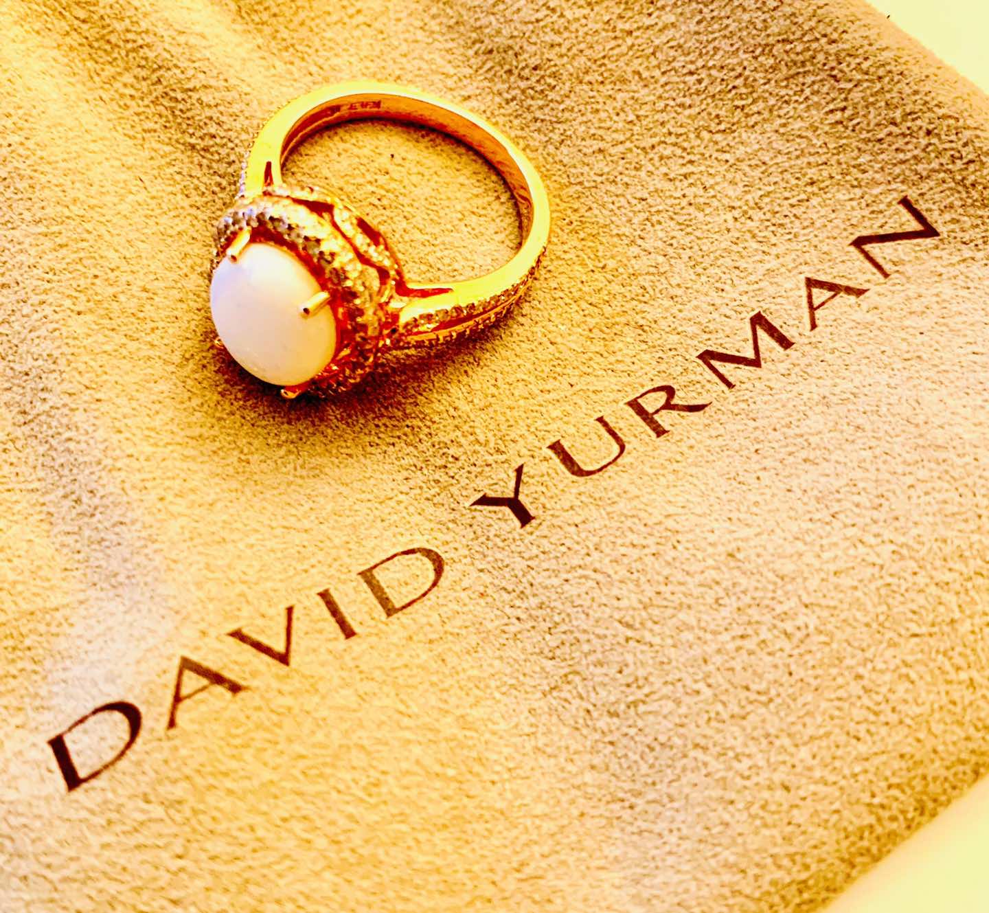 Oval diamond ring. | David Yurman | Size 7