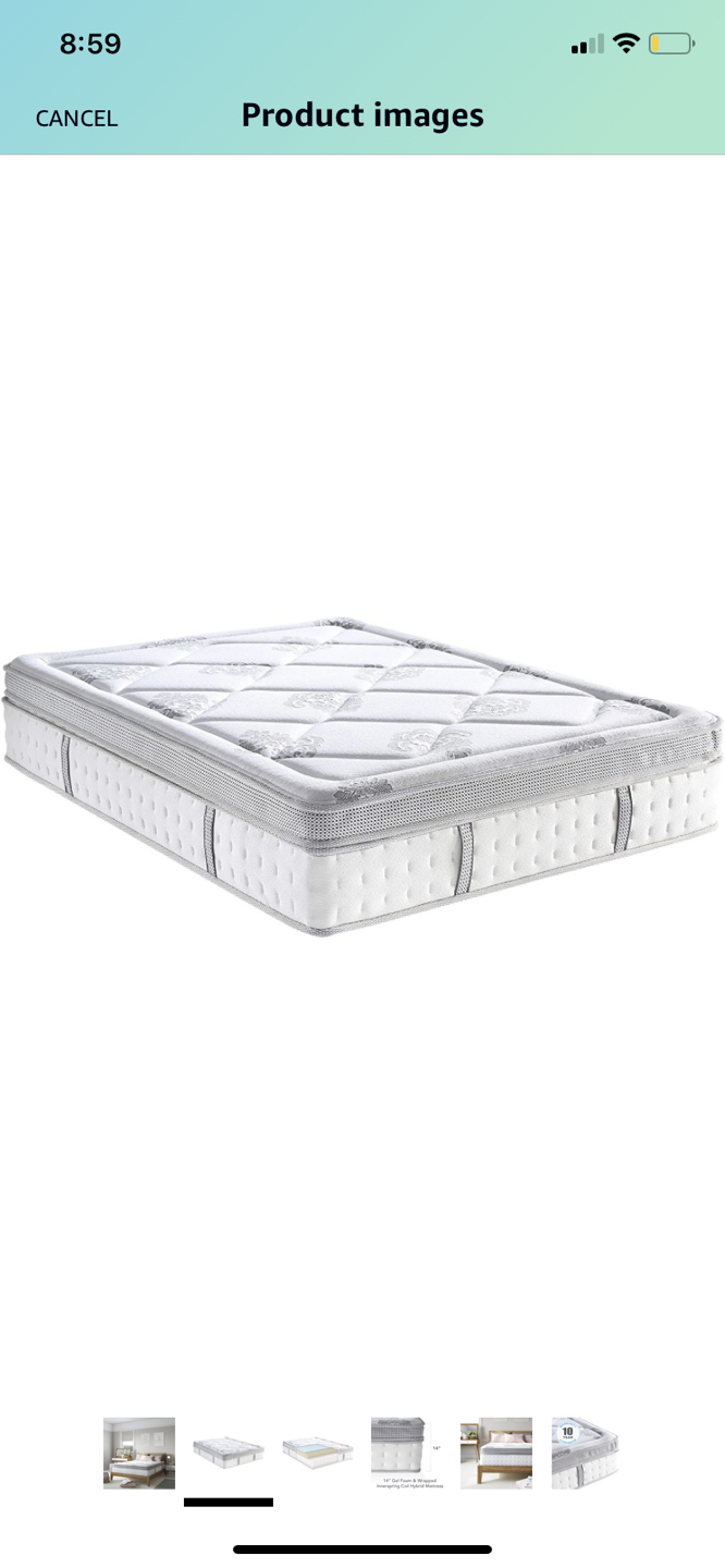 *NEW in BOX* 12 “ Queen Hybrid Mattress 