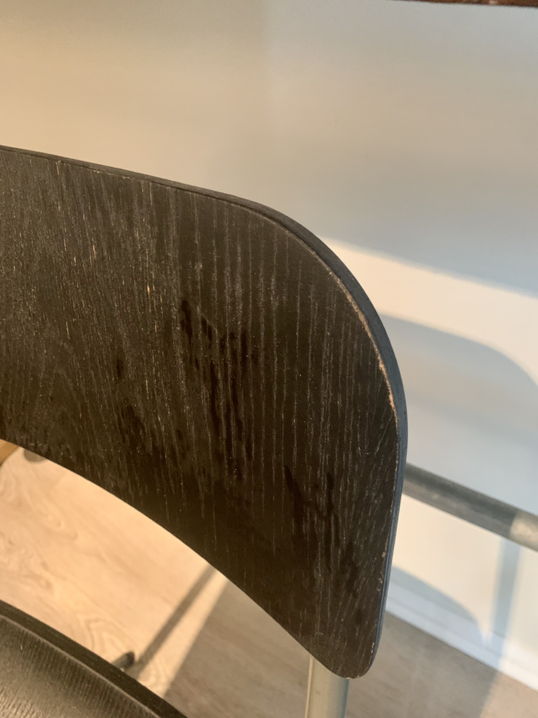2 IKEA Bar Stools - Black - photo 4
