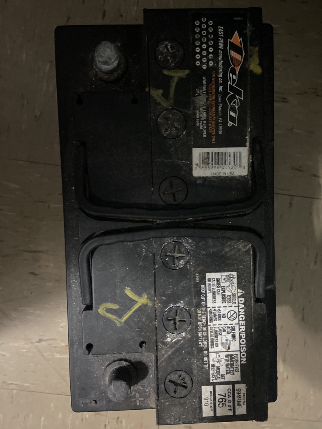 Car battery 