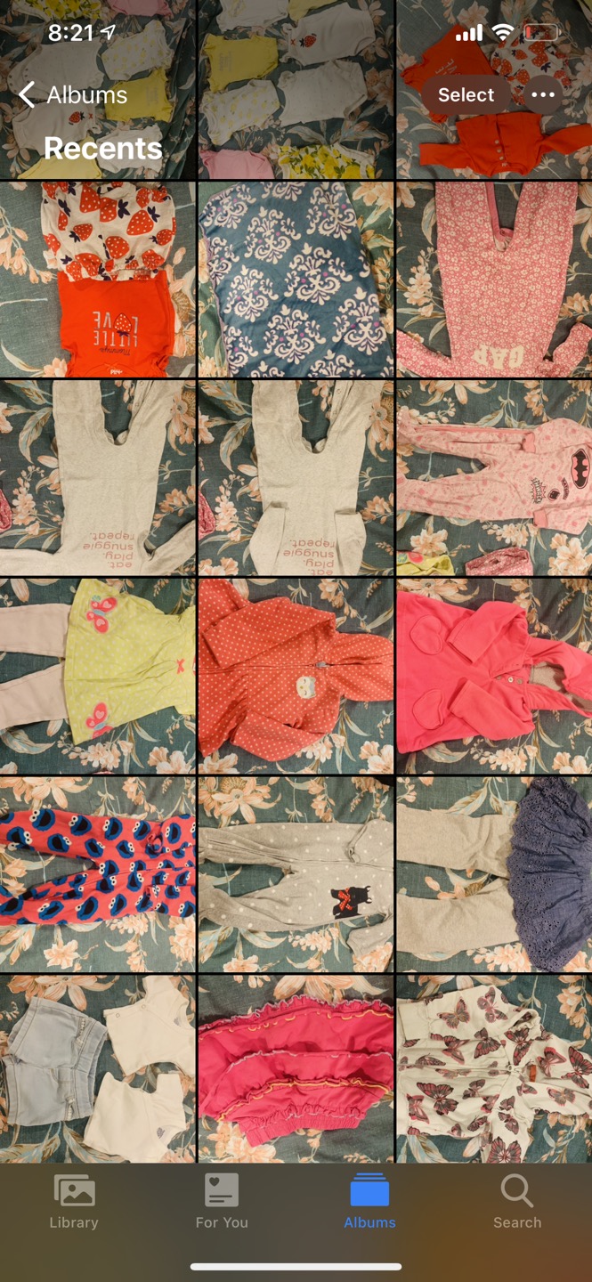 Baby girl clothes lot 0-18 months  thumbnail