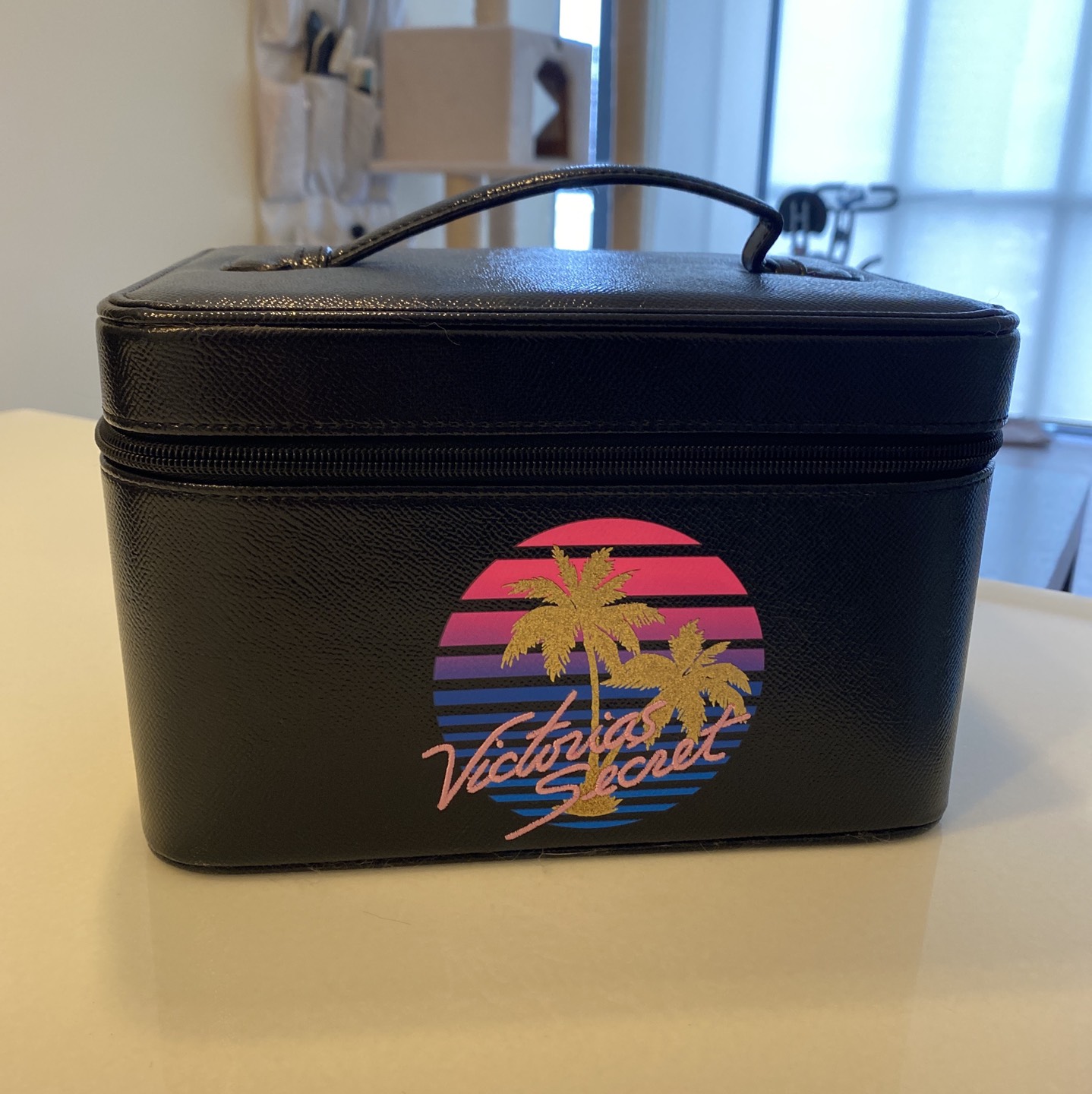 Victoria secret make up hard case box thumbnail