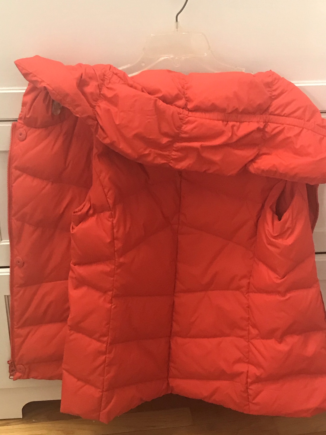 Eileen Fisher Red Sleeveless Puffer Vest - photo 3