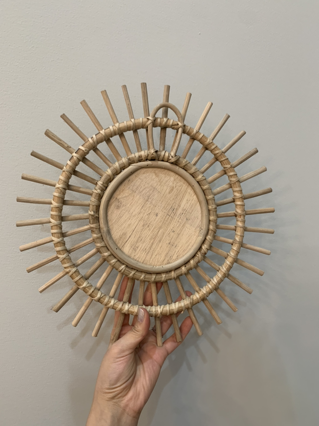 Rattan Mirror - photo 2