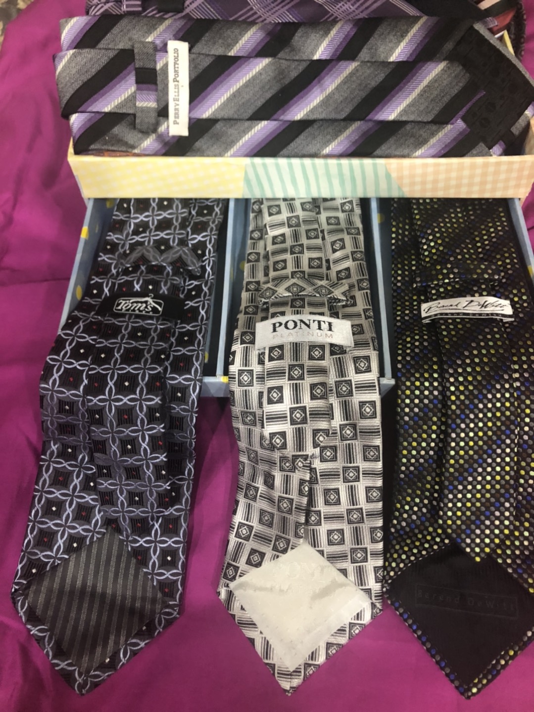 Designer  beautiful  silk ties