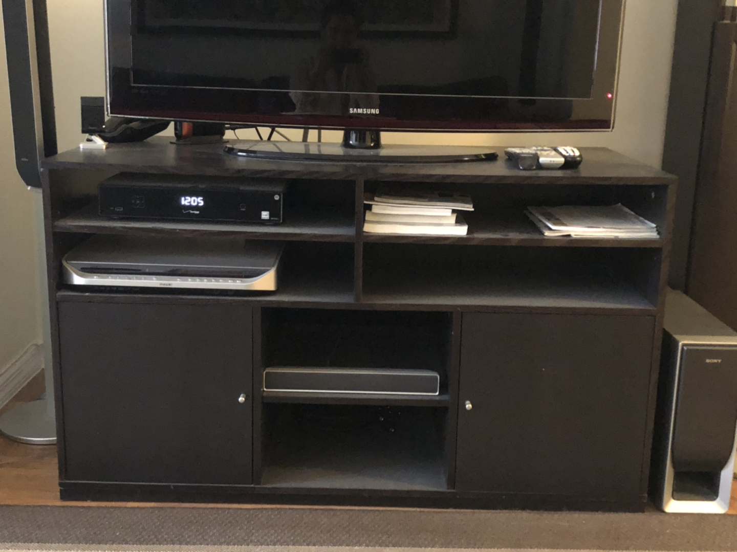 Ikea dark brown TV cabinet - photo 2