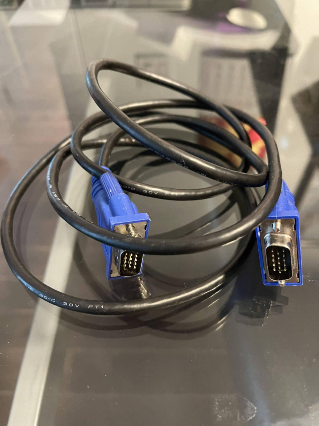 Asus LCD Monitor in box - $100
VGA cable - $7.00
 - photo 3