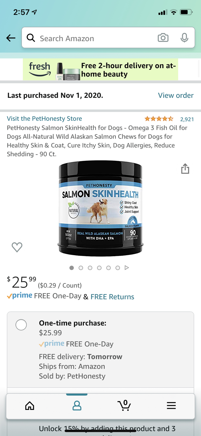 New Pethonesty Dog Supplements (Retails $26 each) - photo 2