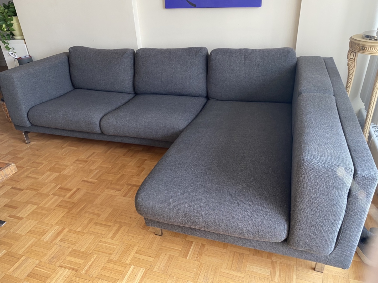 Ikea L shape sofa  - photo 2