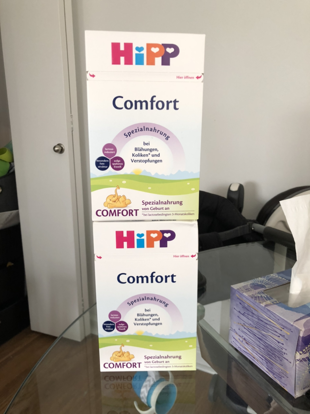HIPP Comfort 4 boxes