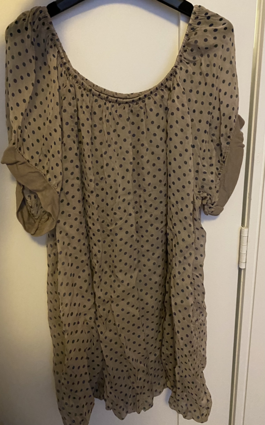 Polkadot  silk blouse (almost new) - photo 5