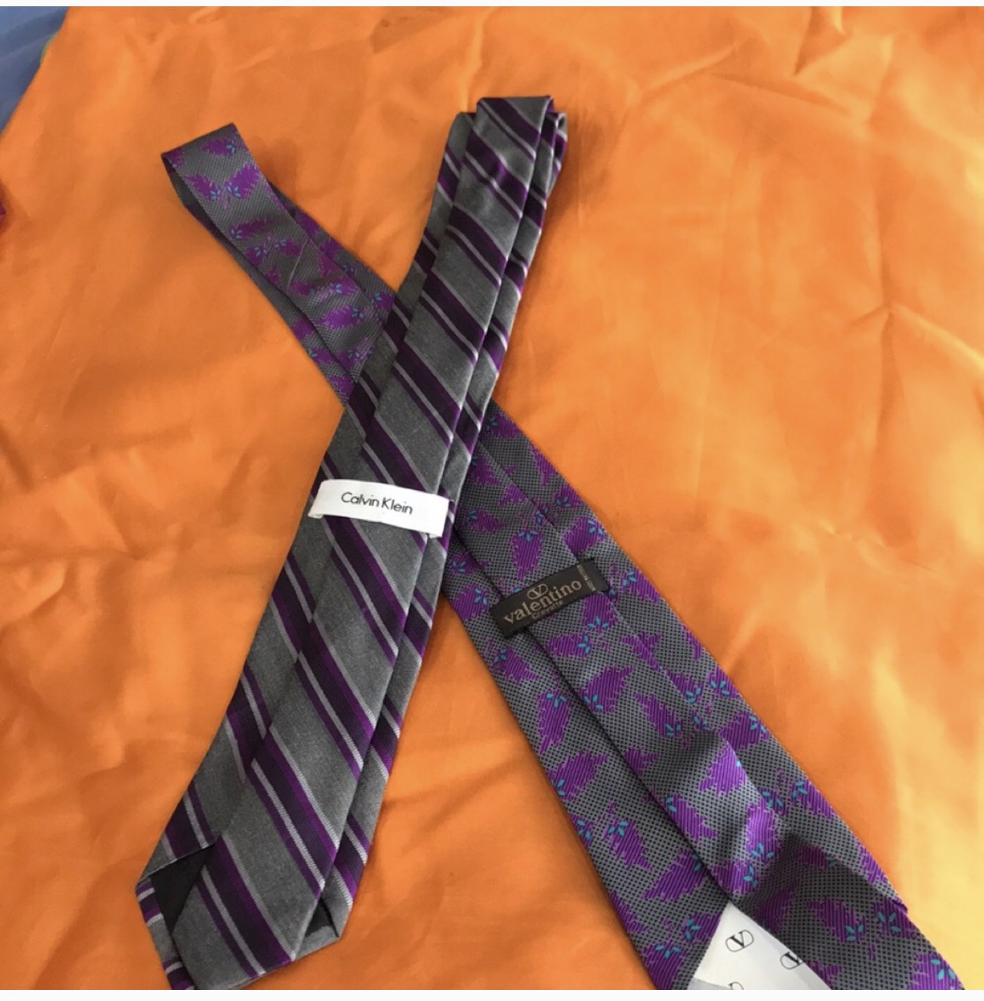 2 designer ties  for $25 mix and match
