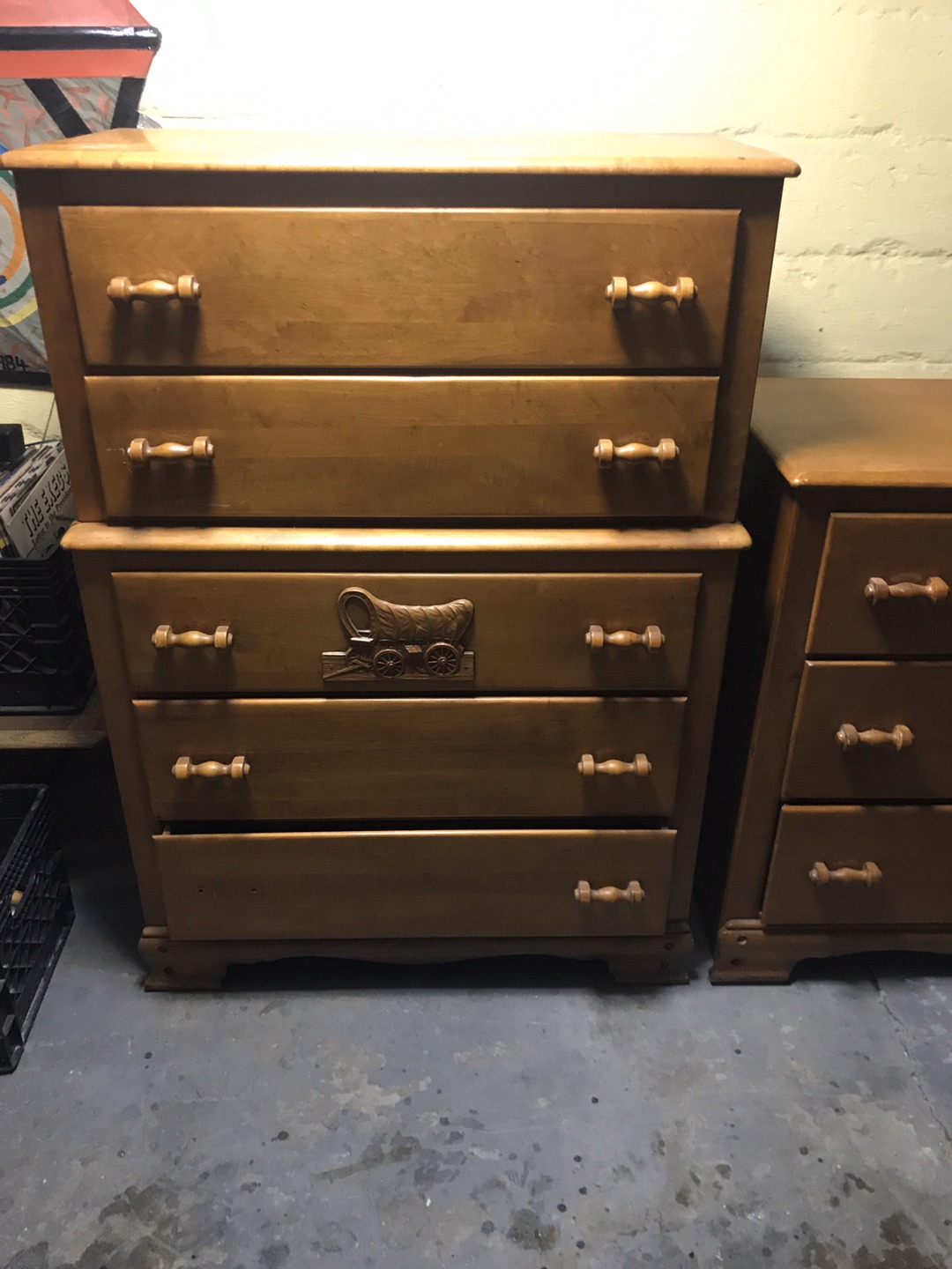 Matching dresser set