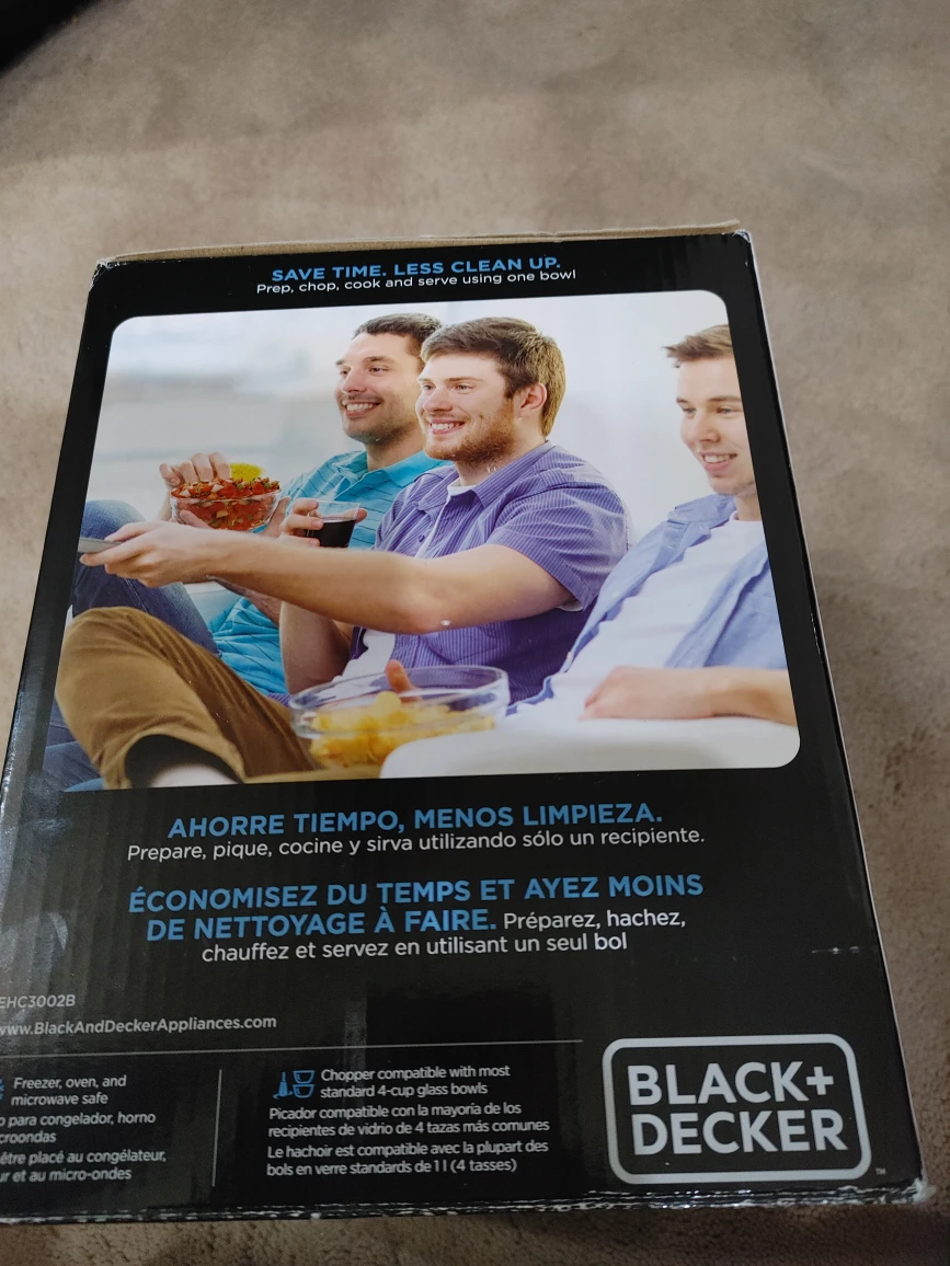 Black and Decker chopper - photo 4