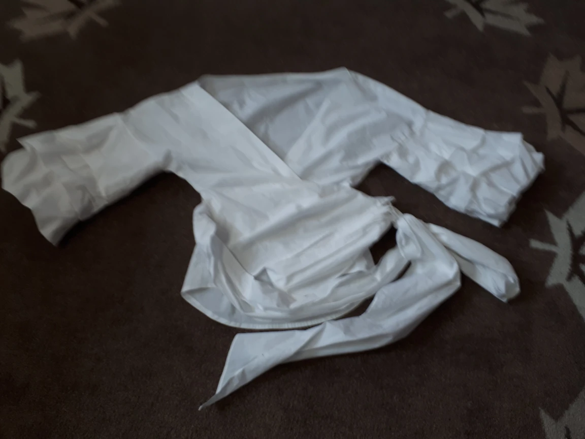 white lovely dress shirt thumbnail