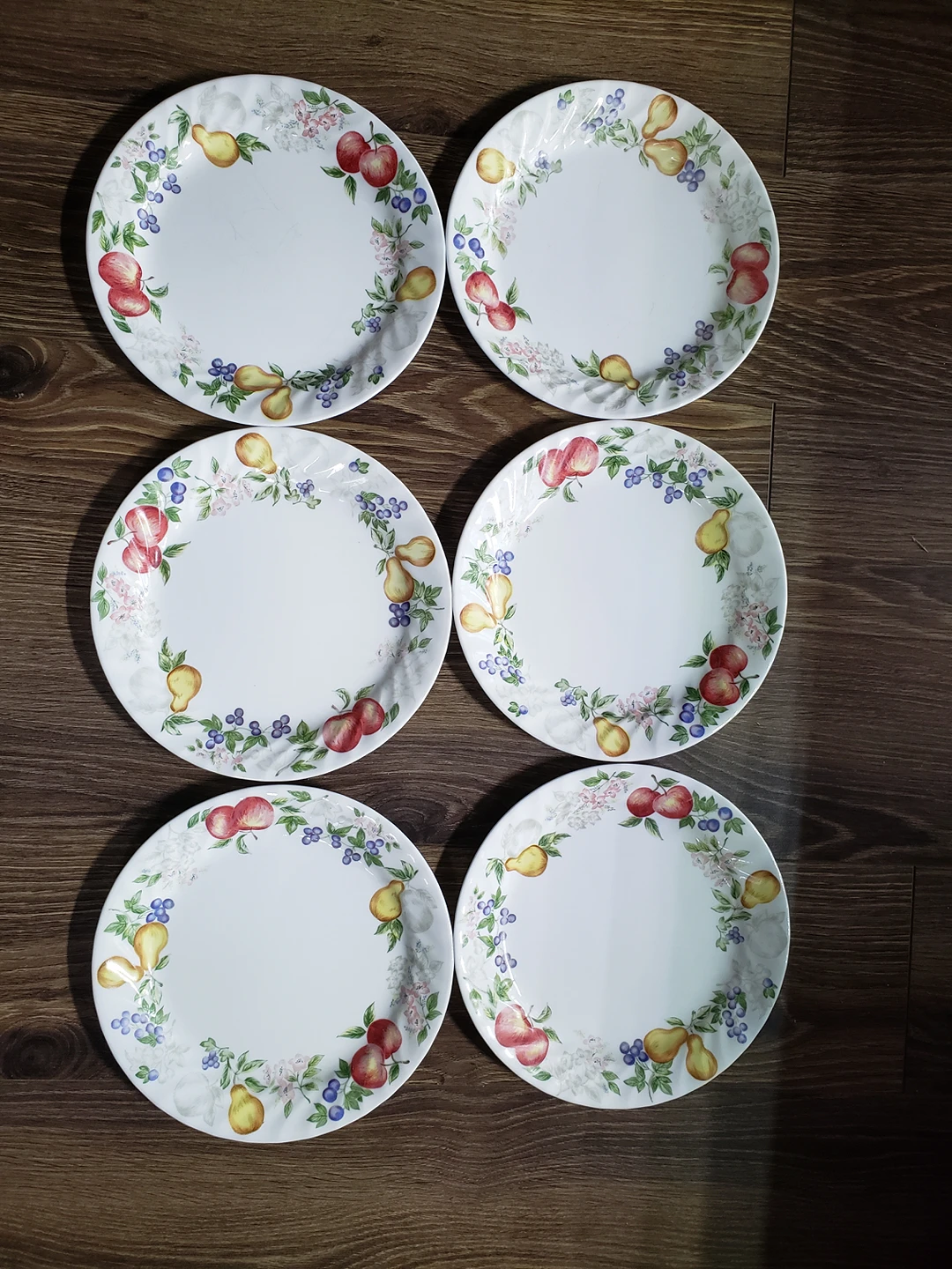 Vintage Corelle "Chutney" plates thumbnail