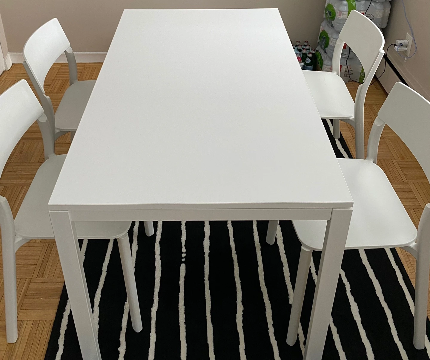 IKEA dining table & chairs