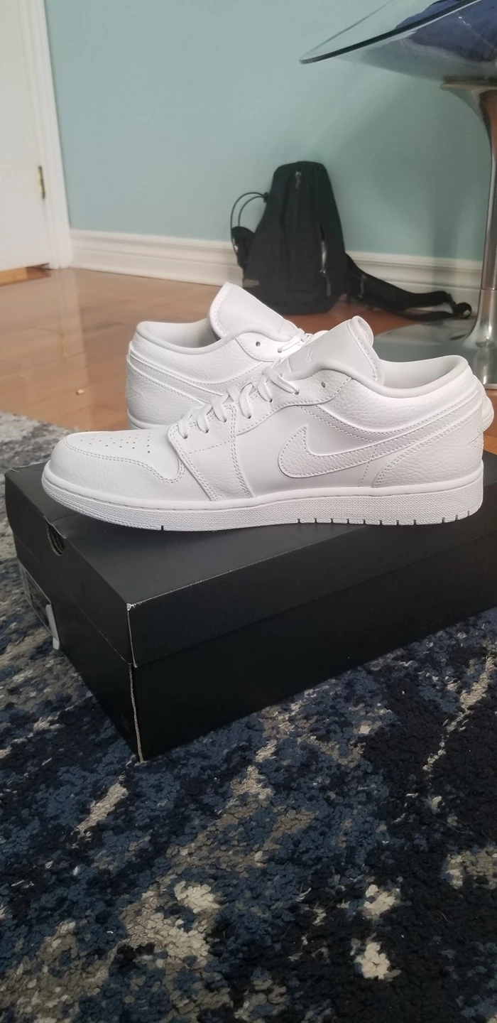 Air Jordan 1 low triple white - photo 3