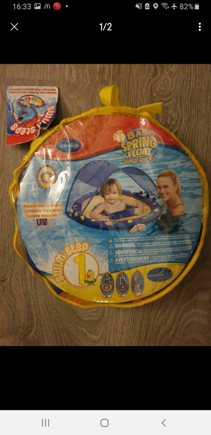 Brand new Baby spring float sun canopy thumbnail