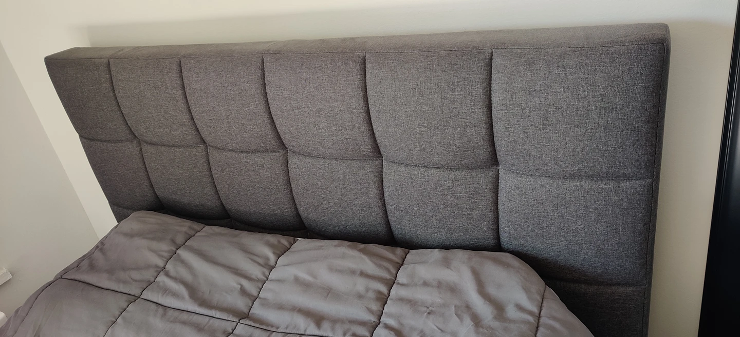 Zinus Upholstered Platform Bed Frame