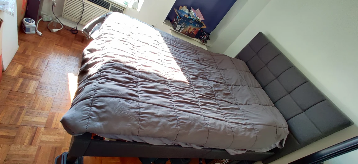 Zinus Upholstered Platform Bed Frame - photo 2