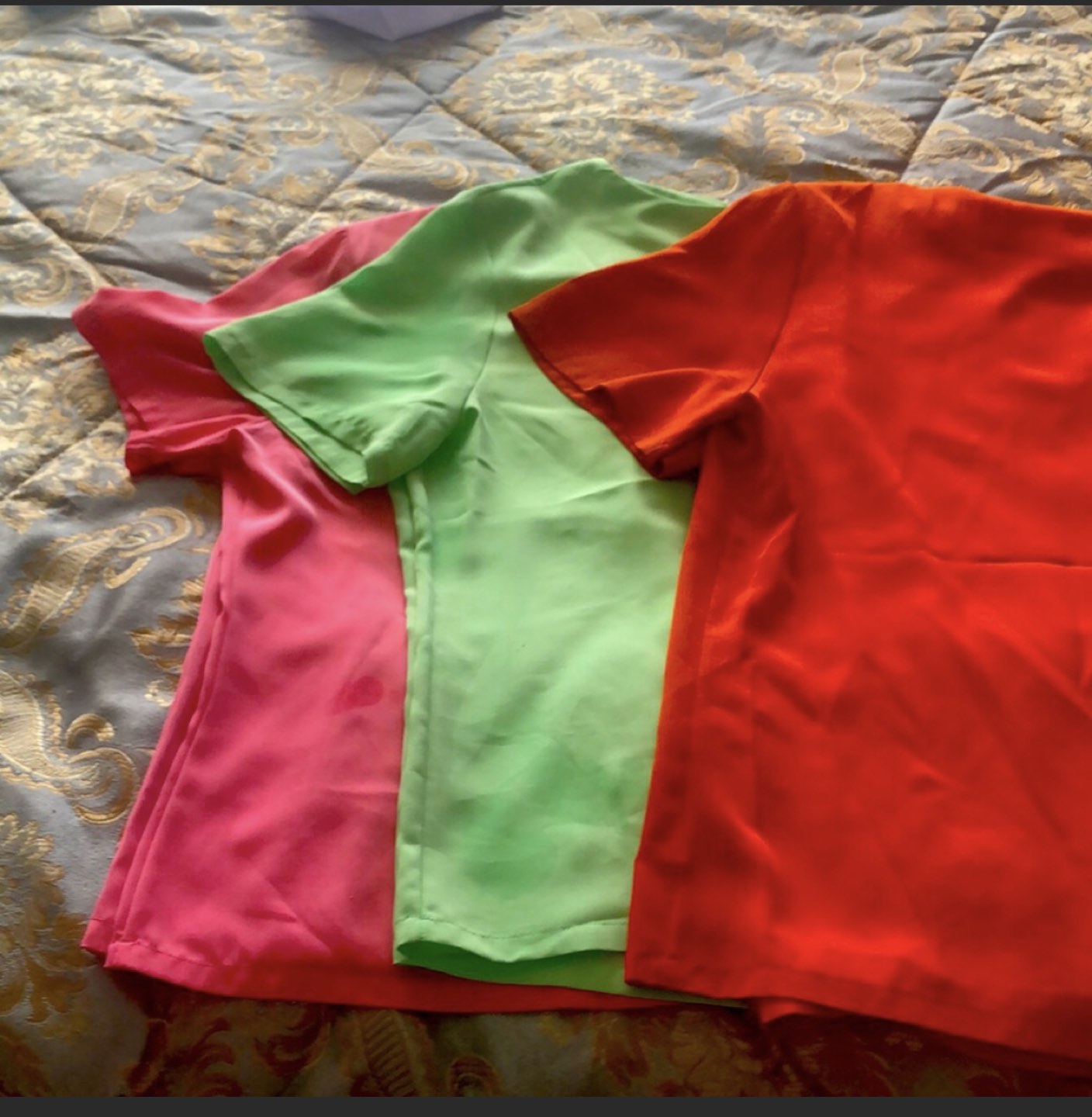 Three medium tops