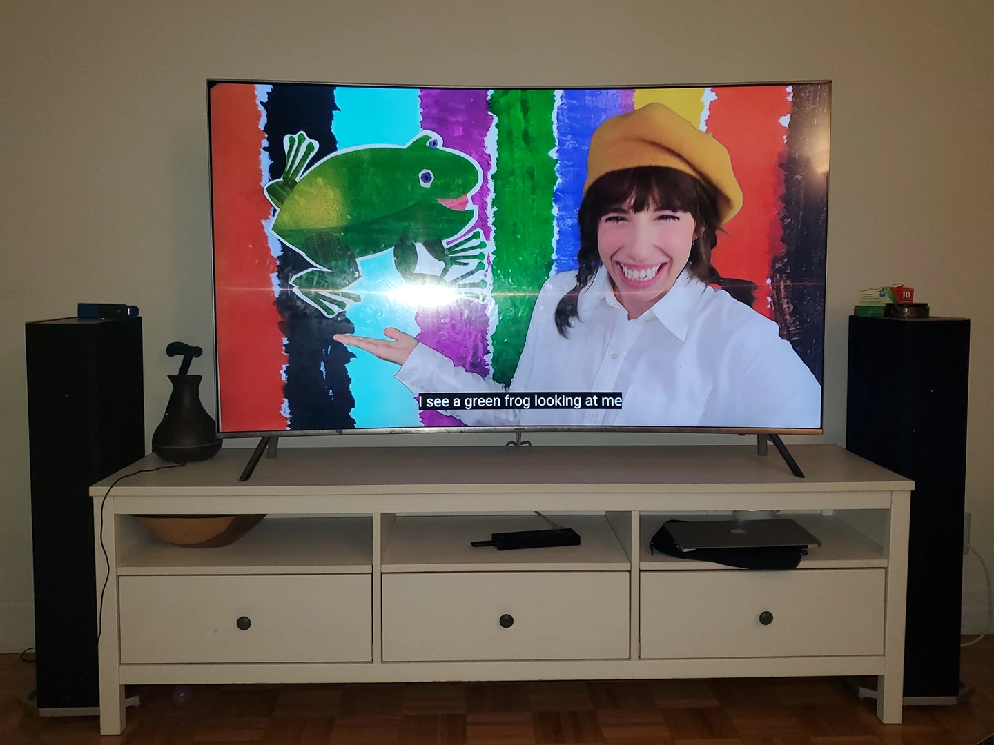 TV stand with storage