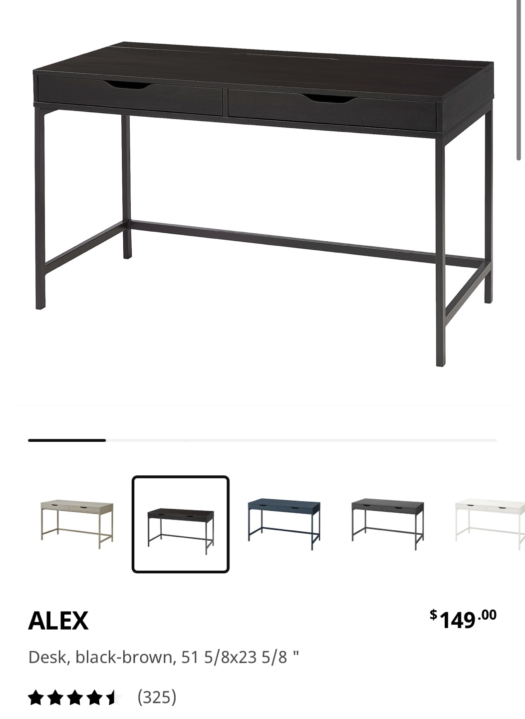 Ikea computer table