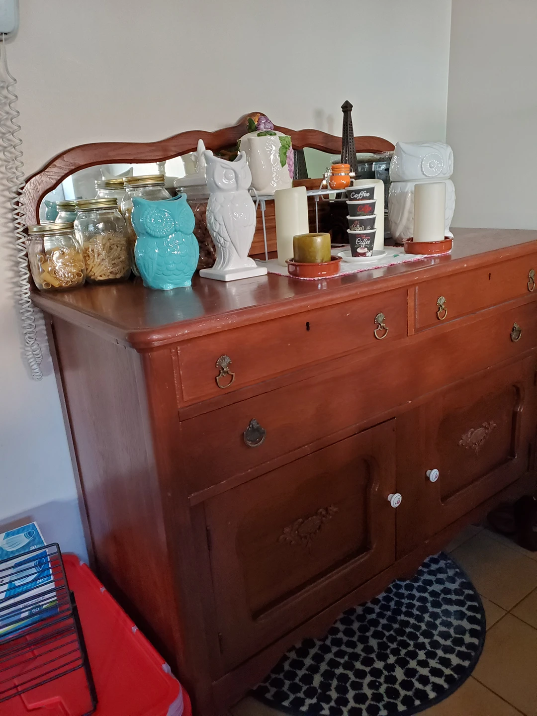 Antique Hutch MUST GO SO MAKE AN OFFER! thumbnail
