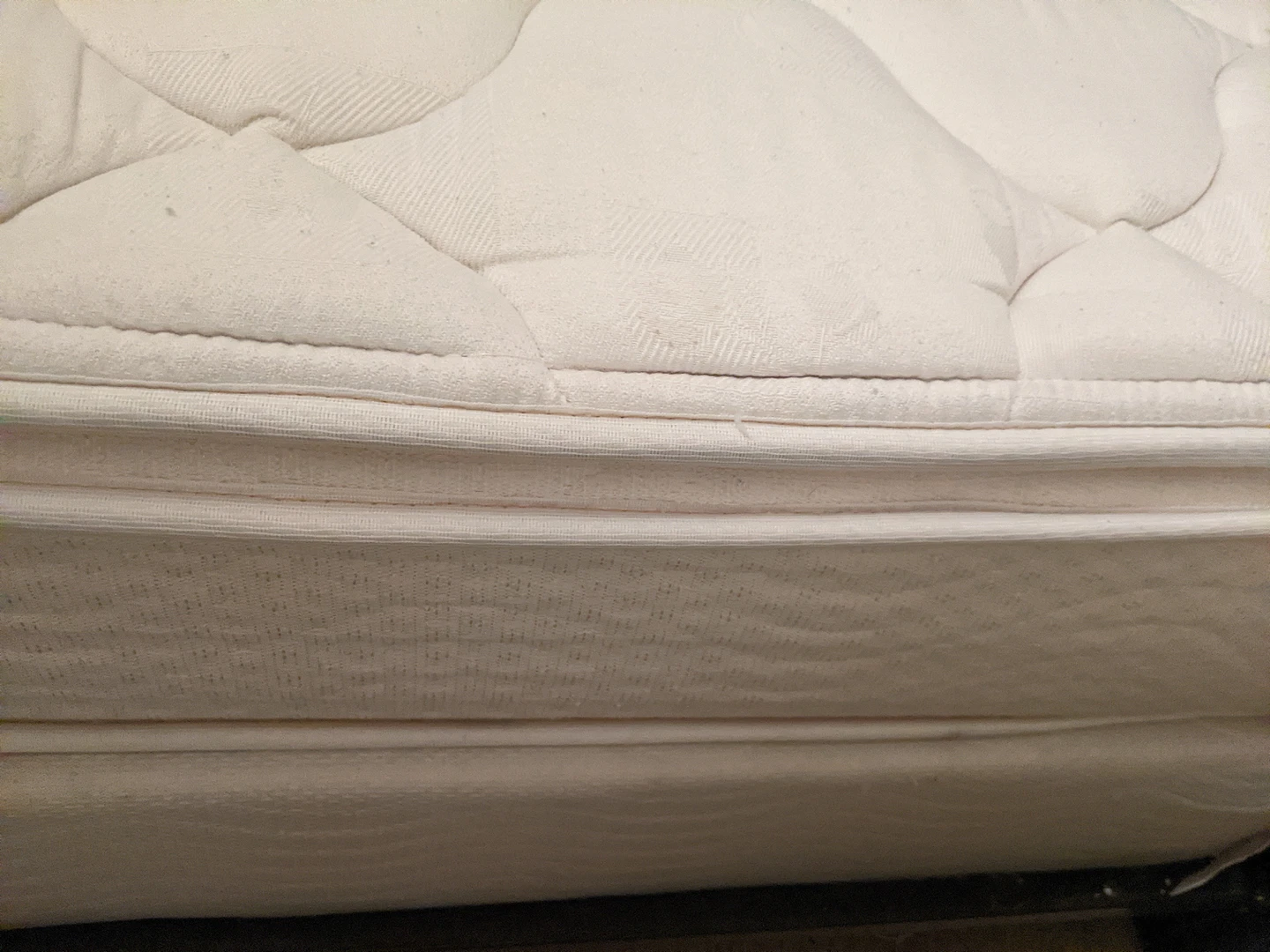 full / double bed - pillow top mattress, box spring and frame - photo 2