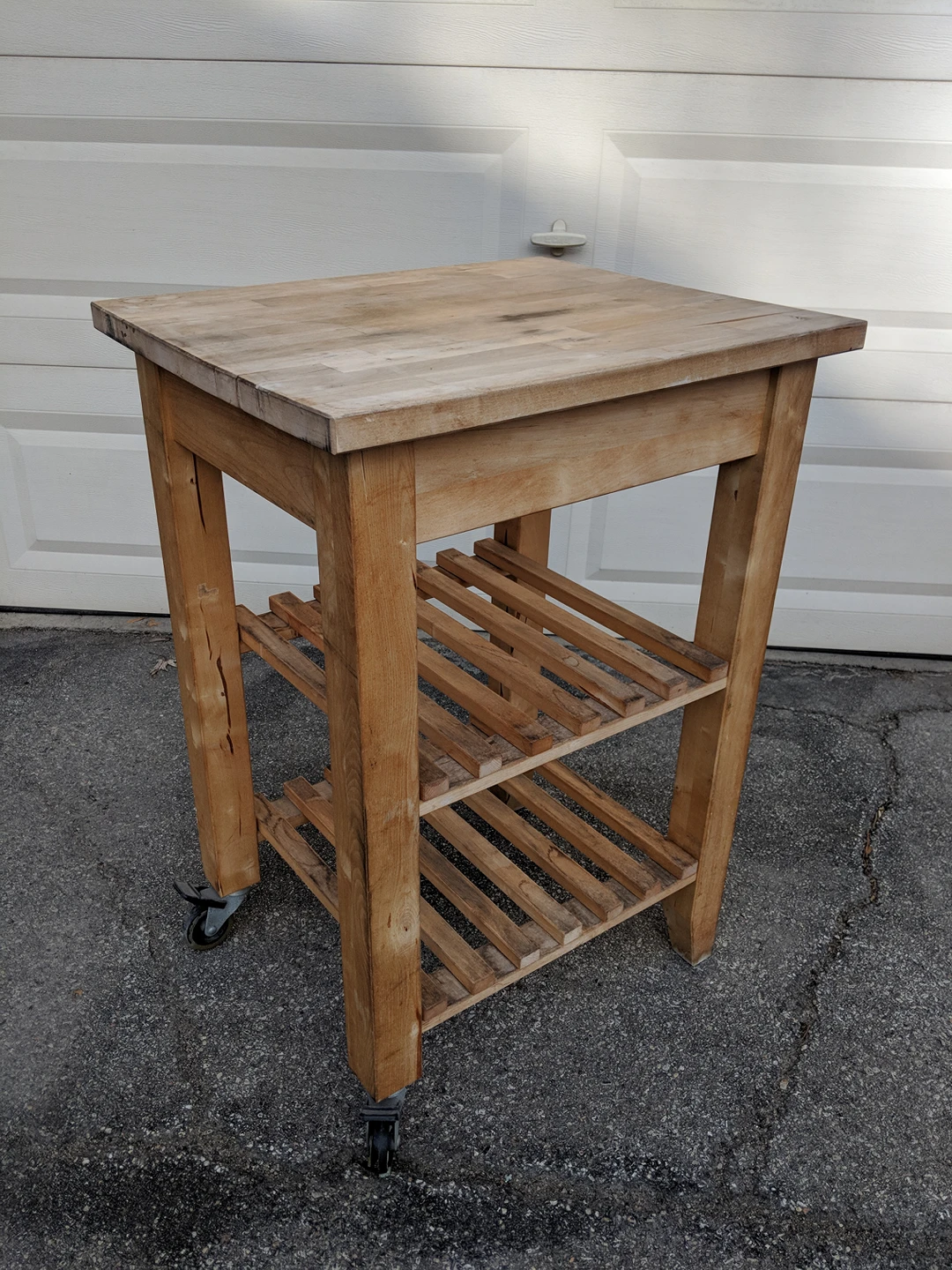Ikea wooden kitchen cart - photo 2