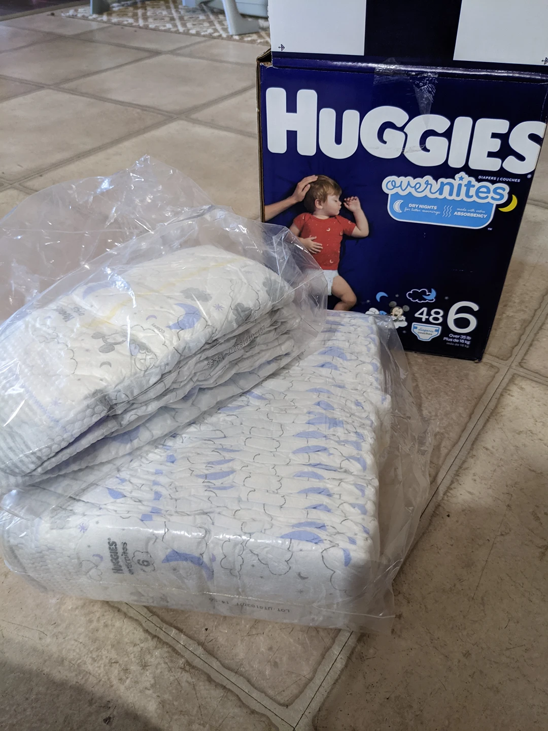 Huggies Size 6 Overnight Diapers