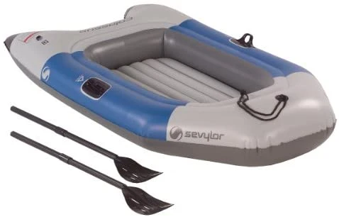 Sevylor Colossus 2 person boat with oars