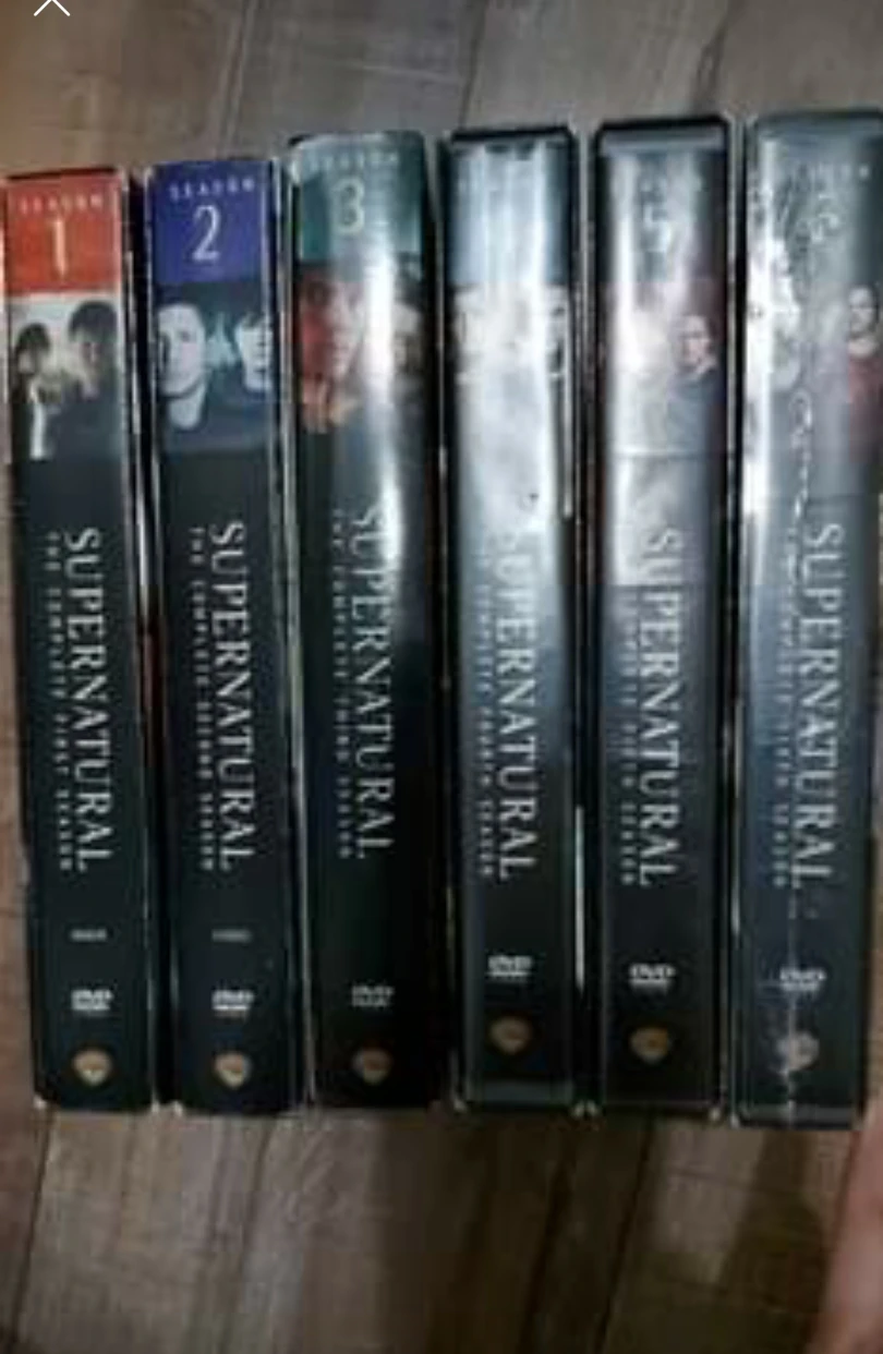 supernatural DVD set 6 seasons thumbnail
