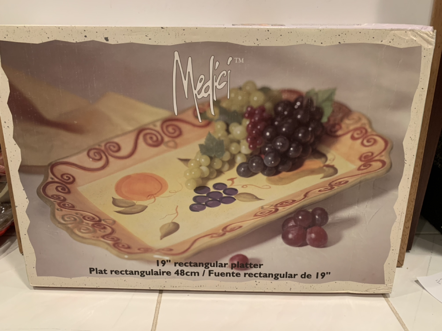 Medici 19” rectangular Platter 