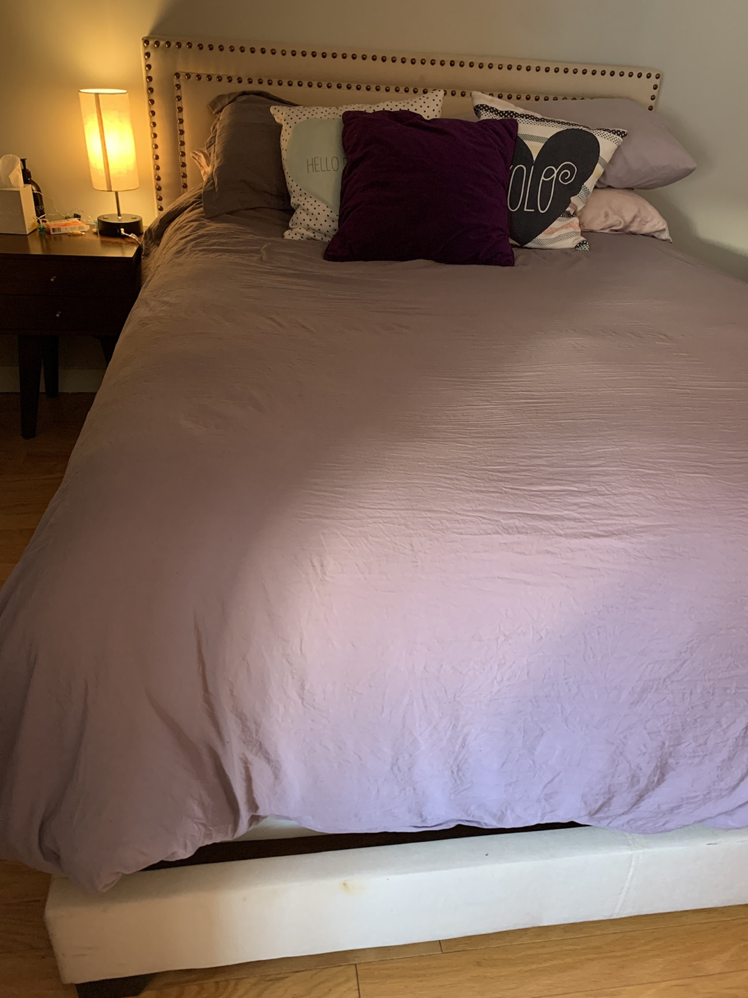 Queen Bed (with Mattress and Box Spring) - photo 2