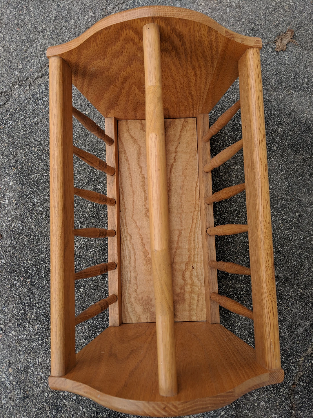 Solid wood magazine rack - photo 2