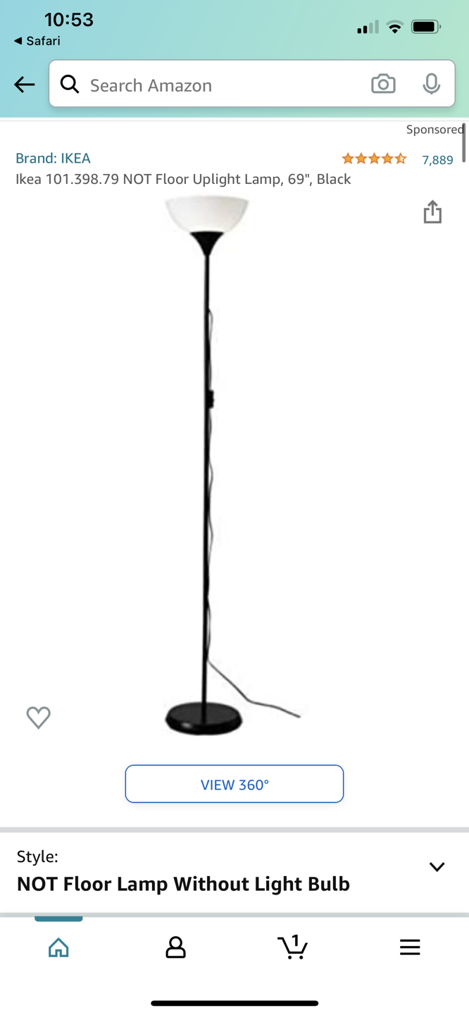 IKEA floor lamp  - photo 4