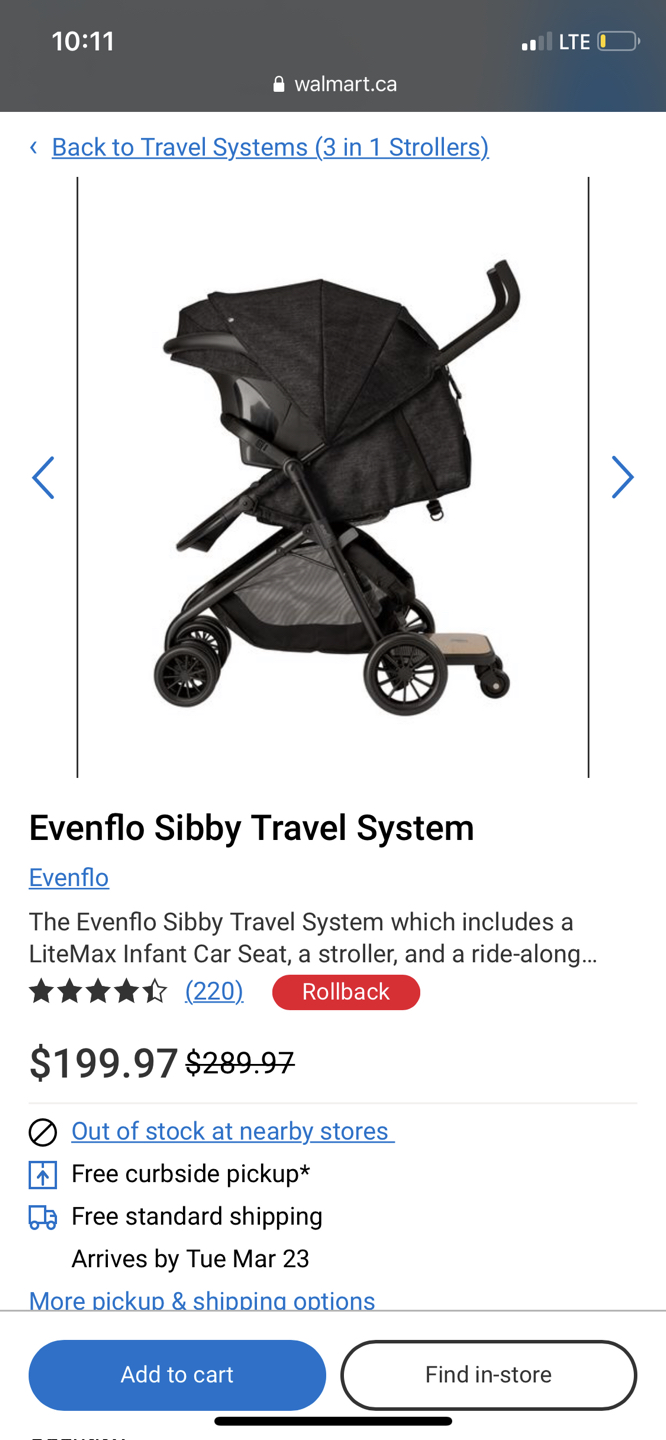 New stroller 