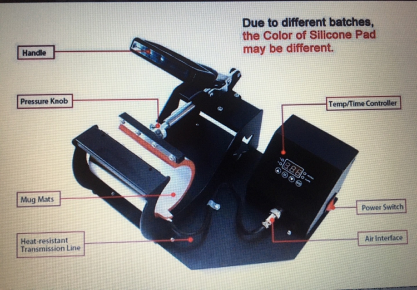 BRAND NEW Mug Heat Press Machine - photo 2