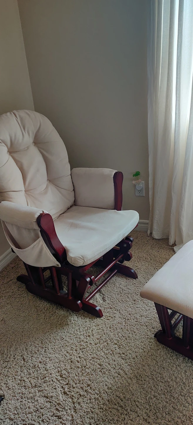Rocking/Glider Chair with Footrest - photo 2