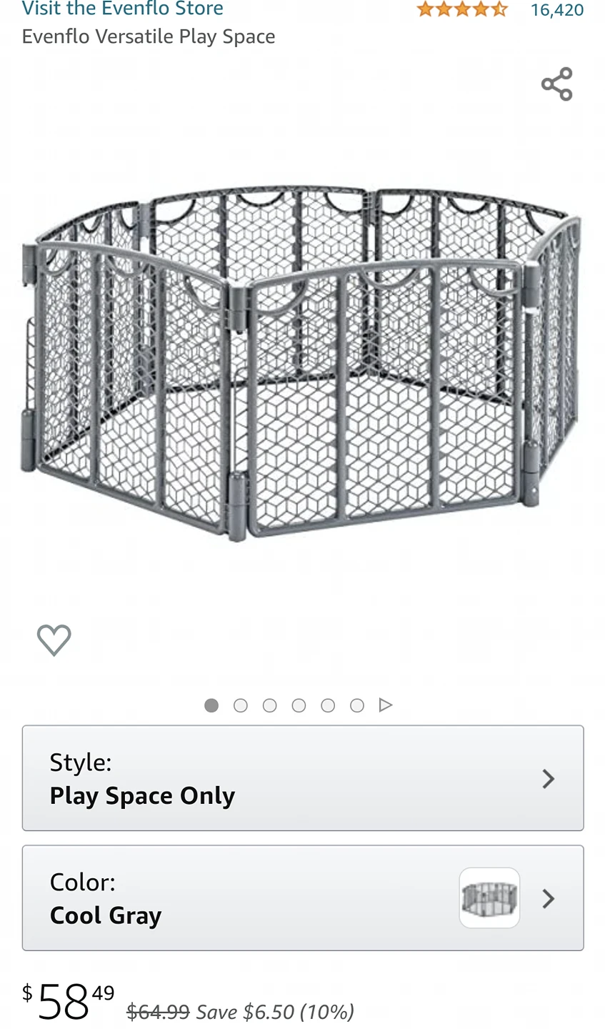 Evenflo Versatile Play Space
