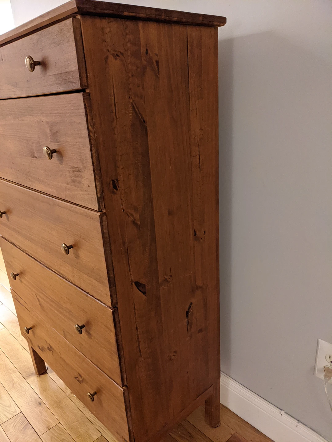 5 Drawer Tallboy Dresser (Upgraded Ikea Tarva) - photo 3