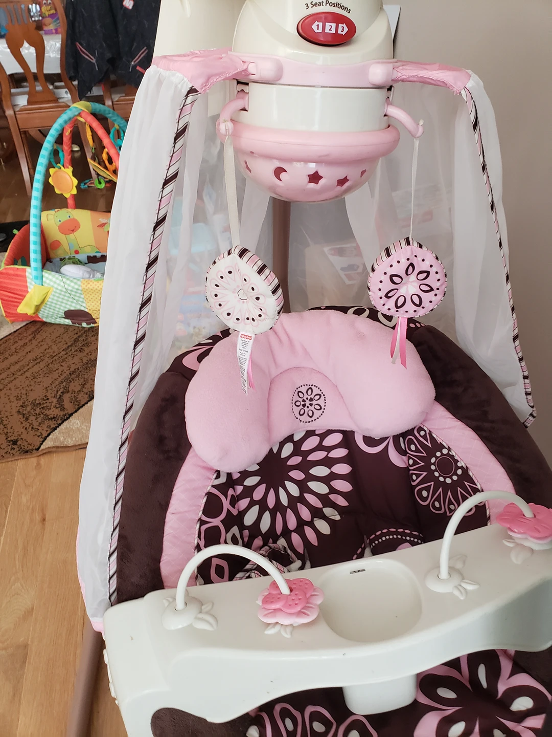 Cradle 'n Swing | Mocha Butterfly | Fisher Price - photo 3