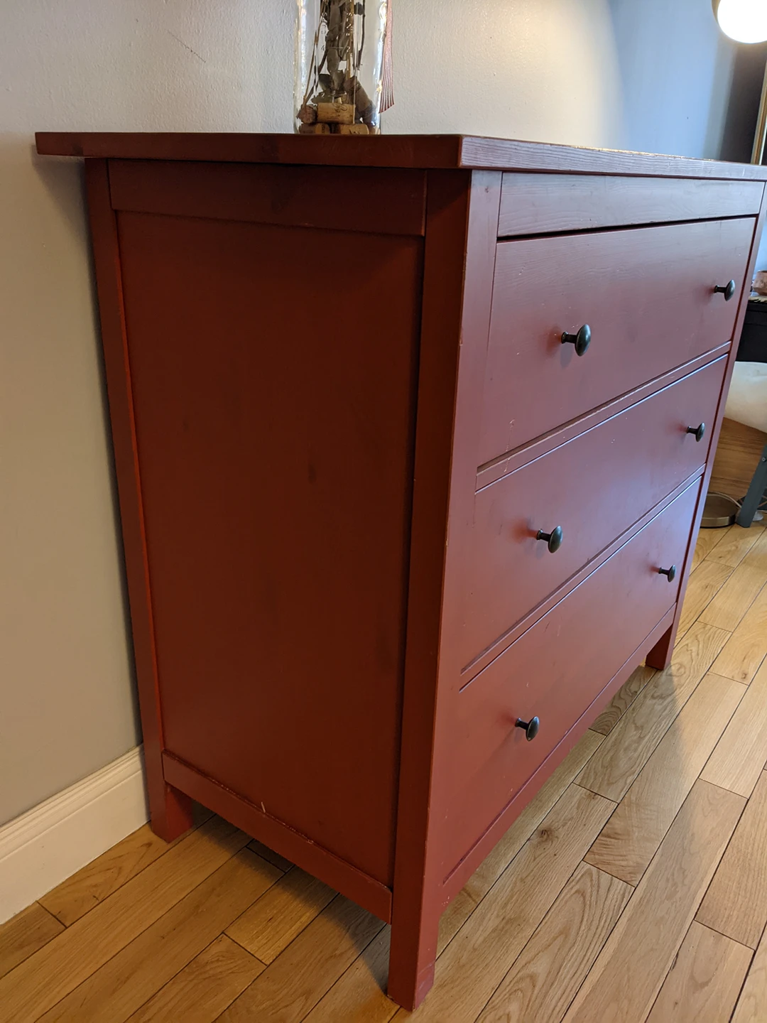 Tall Modern 3 Drawer Dresser - photo 3
